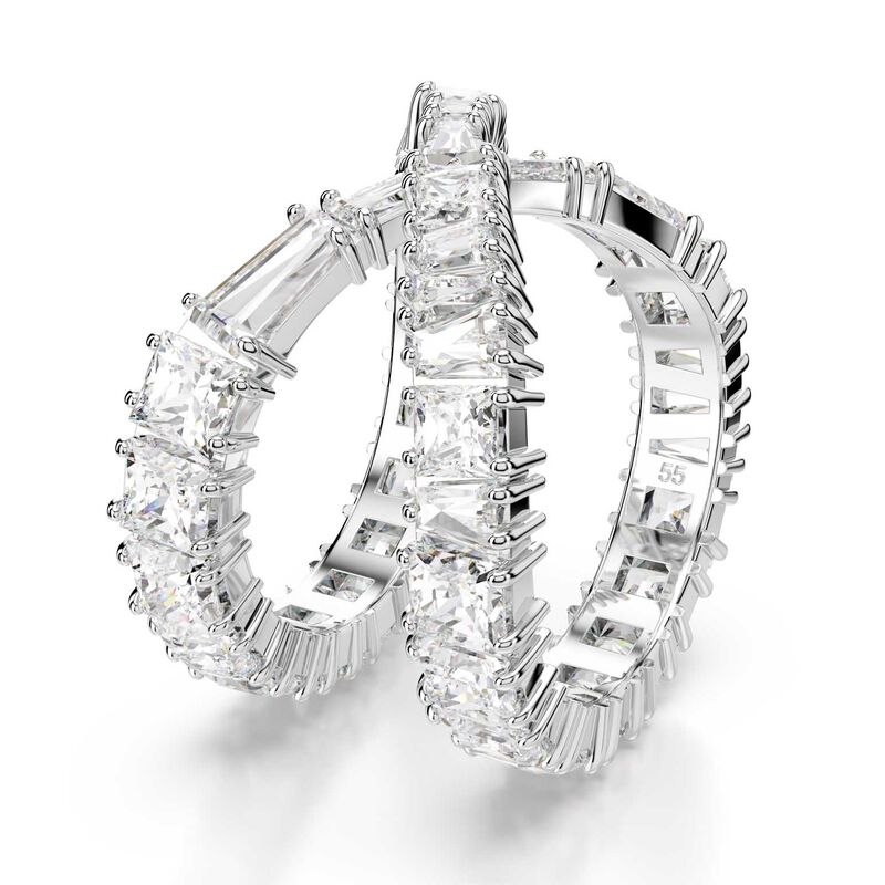 Swarovski Hyperbola Ring - Silver Tone 60 image number 1